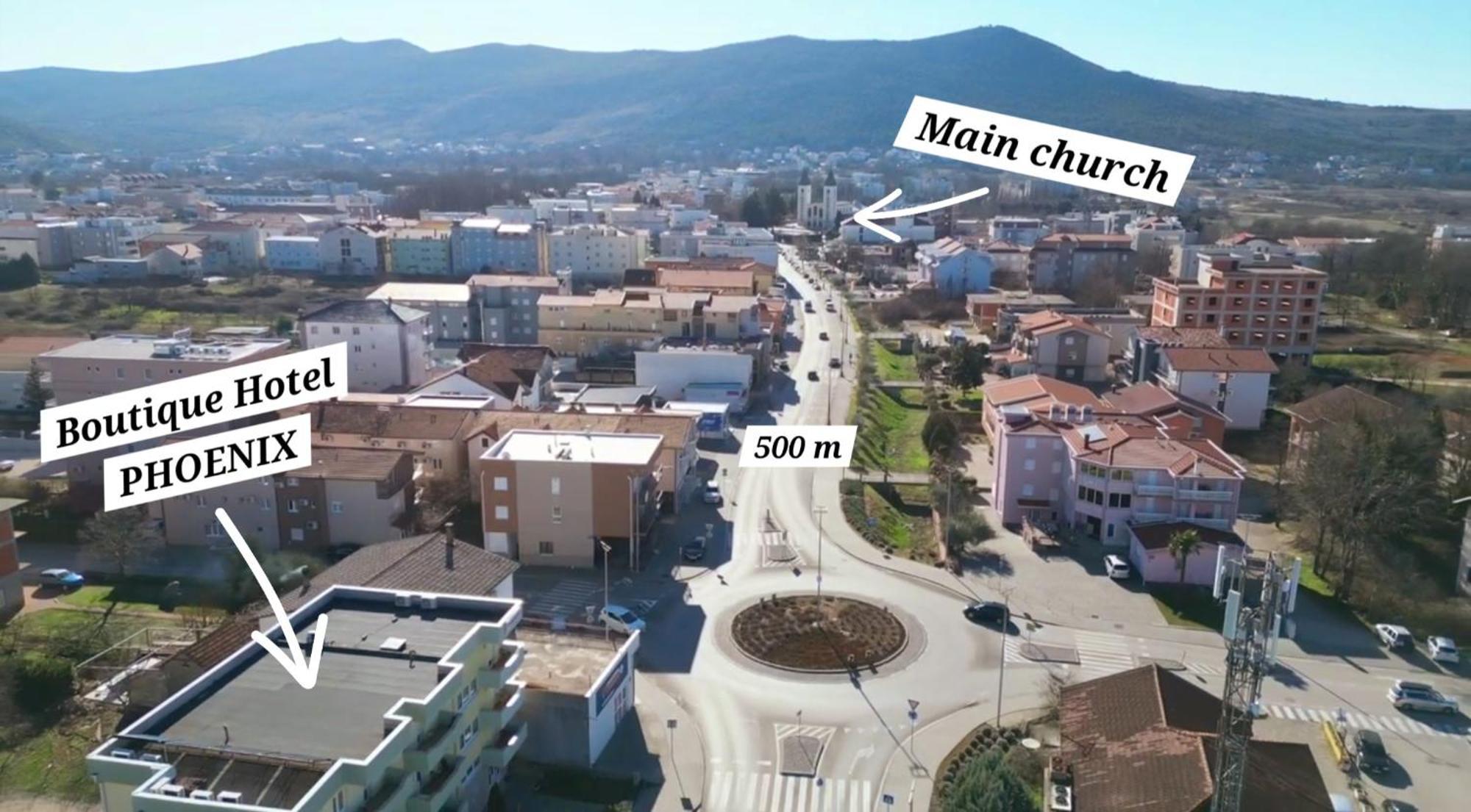 Boutique Hotel Phoenix Medugorje Eksteriør billede